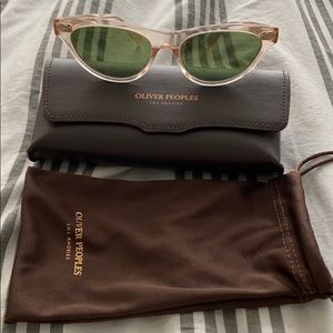 Oliver People’s Zasia Sunglasses in “Light Silk”